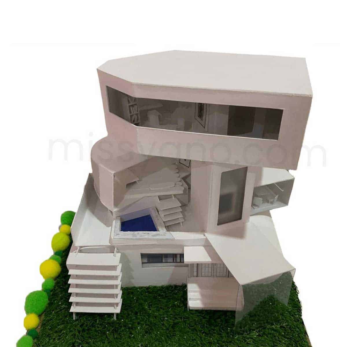 futuristic house