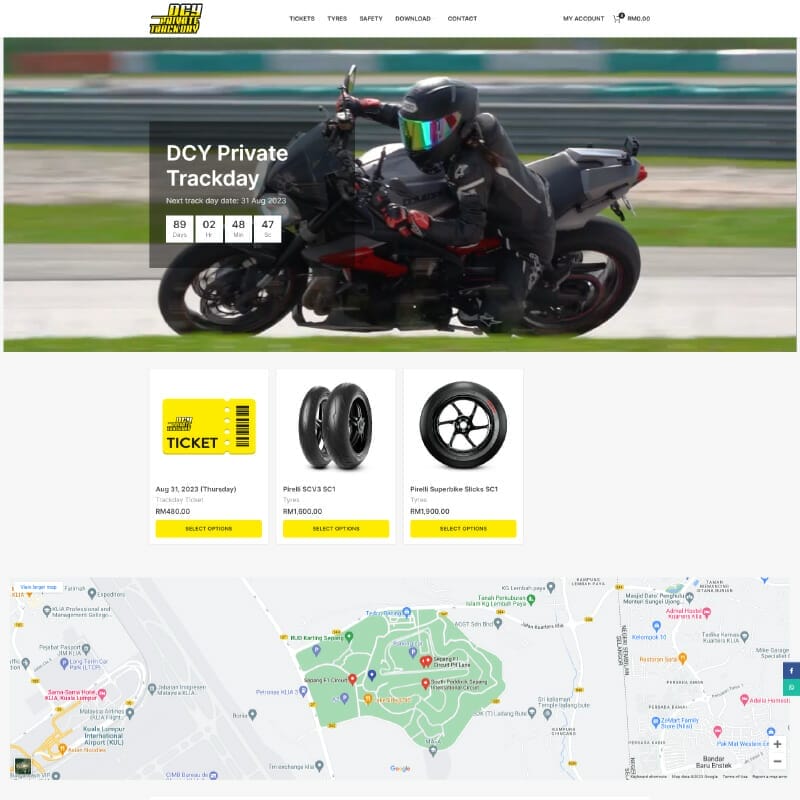 dcytrack days